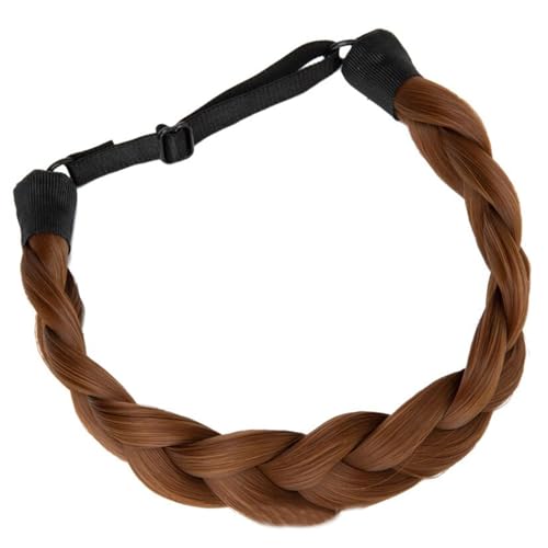 Kreatives Stirnband geflochtenes Haarband Kostüm Haarschmuck Party Kopfbedeckung für schnelle, stilvolle Looks bei jedem Anlass von Thewasc