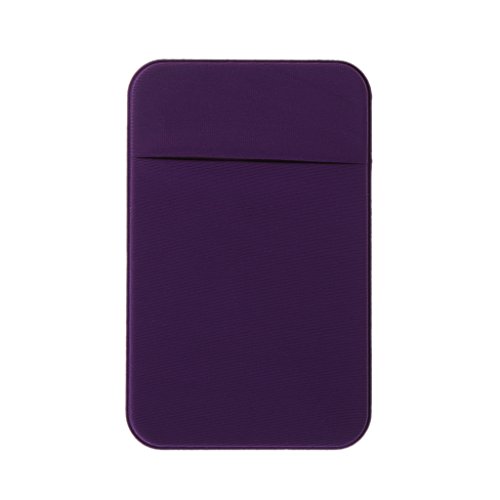 Kreditkartenetui zum Aufkleben, elastisch, für Damen, niedlich, violett, Mass Beauty Kreditkartenetui zum Aufkleben, elastisch, für Damen, niedlich, violett, Mass Beauty von Thewasc
