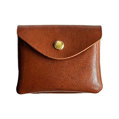 Ledertasche, doppellagig, Lippenstifte, Clutch, Kleingeld, Münzgeldbörse, Geldbörse, Mehrzweck-Damentasche für Halskette, Karte, Mehrzweck, Damen, für Pinsel, Halskette, Ohrringe, Tasche, braun, Mass Ledertasche, doppellagig, Lippenstifte, Clutch, Kleingeld, Münzgeldbörse, Geldbörse, Mehrzweck-Damentasche für Halskette, Karte, Mehrzweck, Damen, für Pinsel, Halskette, Ohrringe, Tasche, braun, Mass von Thewasc