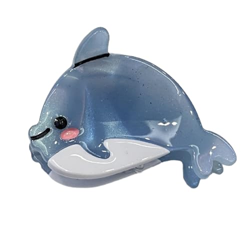 Marine Life Hair Clip Haarklaue CHETTE Zauberung Fang Whale Barrettes Haarstyling Werkzeug Ornament von Thewasc