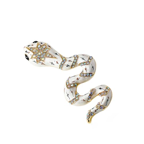 Mode Schlangenbrosching Accessoire Pin Mit Strasssteinen Legierungstextur Perfekt Für Party Und Formelle Leichtmetallschlange Mode Schlangenbrosching Accessoire Pin Mit Strasssteinen Legierungstextur Perfekt Für Party Und Formelle Leichtmetallschlange von Thewasc
