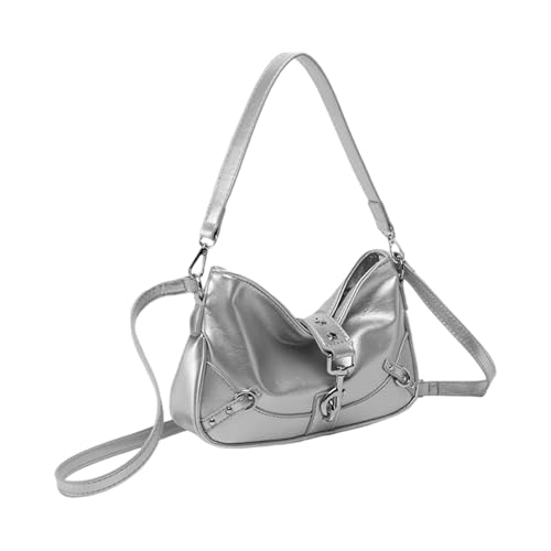 Mode Unterarm Tasche Handtasche Weiche PU Leder Schulter Geldbörse Achselbaus Geldbörse Für Einkaufsreise Büro Retro von Thewasc