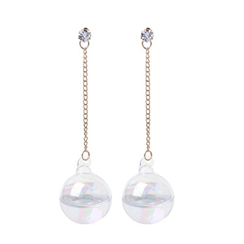 Modeschmuck Dekor Glas Wasser im Inneren Tropfen Ohrringe Transparent Baumeln Ohrringe Mädchen Modeschmuck Dekor Glas Wasser im Inneren Tropfen Ohrringe Transparent Baumeln Ohrringe Mädchen von Thewasc
