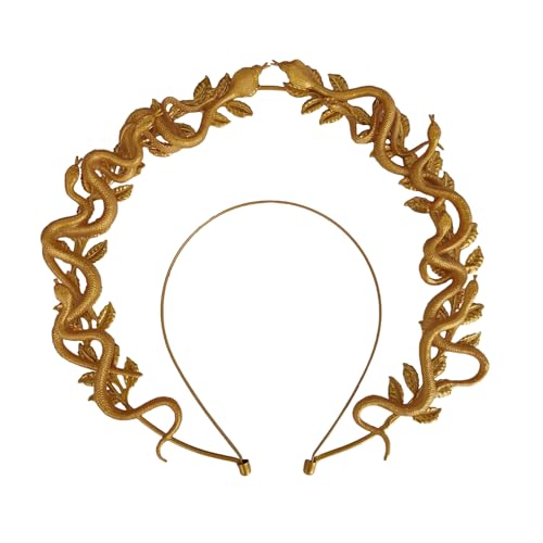 Mystische Schlangen Haarverzierung Robuster Qualität Schlangenhaarstück Haarverzierung Für Frauen Die Mythische Themen Lieben Cosplay von Thewasc