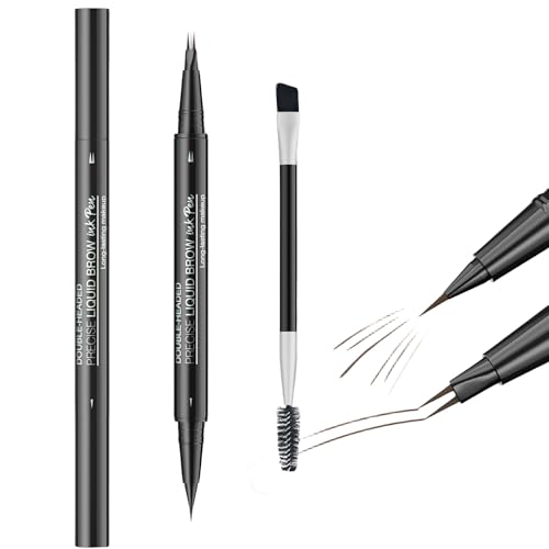 Natural Aussehender Augenbrauenstifte Und Pinsel Mit Doppelter Spitzenkosmetikwerkzeug Für Tägliche Oder Besondere Anlässe Make Up Augenwrow Pflegewerkzeug von Thewasc