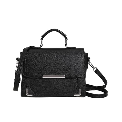 PU-Handtasche, exquisite Handwerkskunst, Umhängetaschen für den täglichen Gebrauch, ergänzt verschiedene Kleidungsstile, Schwarz , One Size PU-Handtasche, exquisite Handwerkskunst, Umhängetaschen für den täglichen Gebrauch, ergänzt verschiedene Kleidungsstile, Schwarz , One Size von Thewasc
