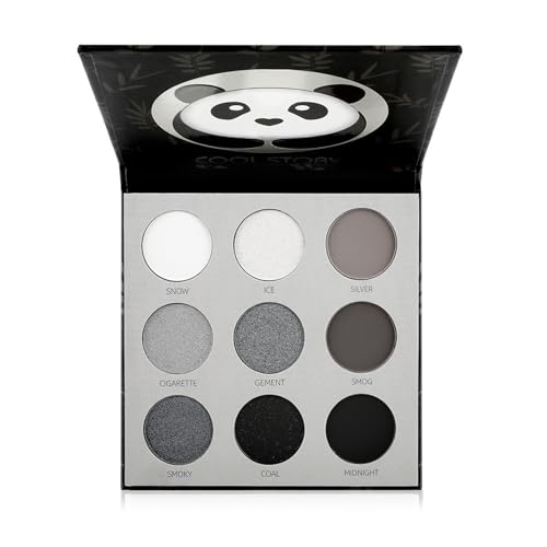 Rauchige Lidschattenpalette 9 Farben Matte Glitzern von Thewasc