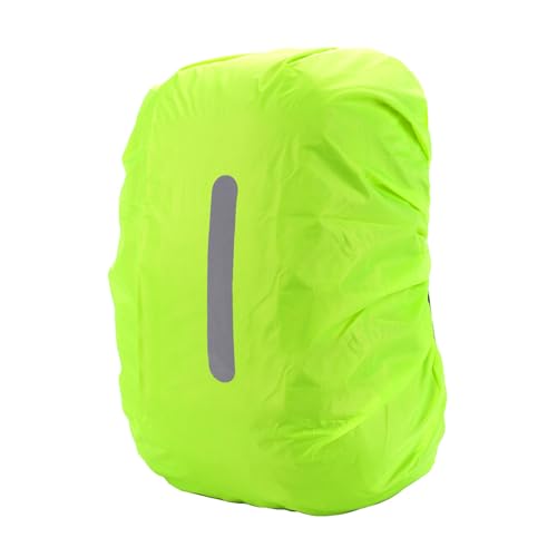 Rucksackabdeckung Mit Reflektierender Streifen wasserdichte Regenabdeckung Für Männer Männer Unisex Außenwanderungsstaubfieriger Rucksack Abdeckungen wasserdichte Rucksackregen von Thewasc