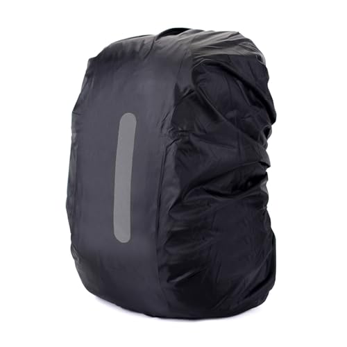 Rucksackabdeckung Mit Reflektierender Streifen wasserdichte Regenabdeckung Für Männer Männer Unisex Außenwanderungsstaubfieriger Rucksack Abdeckungen wasserdichte Rucksackregen von Thewasc