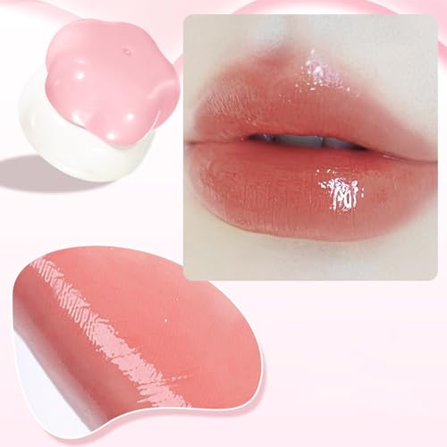 Schatz Gelee Lipgloss Feuchtigkeitsfeuchter Lippenbalsam Leicht Zu Feuchtigkeitsspenstigem Lippenstift Make Up Versorgung Für Frau Und Mädchen Aufzutragen von Thewasc