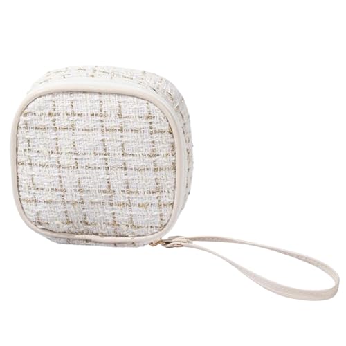 Schöne Make-up-Reisetasche, Organizer, praktische Reise-Make-up-Aufbewahrungstasche, Kosmetik für die Organisation von Beauty-Organizern, weiß, Einheitsgröße Schöne Make-up-Reisetasche, Organizer, praktische Reise-Make-up-Aufbewahrungstasche, Kosmetik für die Organisation von Beauty-Organizern, weiß, Einheitsgröße von Thewasc