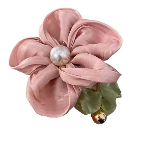 Stilvolle Haargummis für Damen, elastisch, mit großen Perlen, verleiht Ihrem Look einen Hauch von Mode von Thewasc