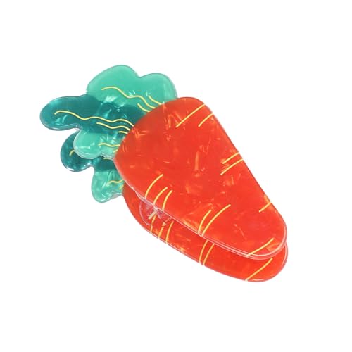 Stilvolle PVC-Haarklammer in Obstform, einzigartiges Damen-Haarspangen, Haar-Accessoire für tägliche Ausflüge und lässige Zusammenkünfte von Thewasc
