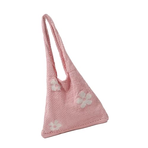 Styles Gewebte Schulter Geldbeutel Atmungsaktive Gestrickte Tasche Handtasche Für Ungezwungene Outfit Styles Gewebte Schulter Geldbeutel Atmungsaktive Gestrickte Tasche Handtasche Für Ungezwungene Outfit von Thewasc