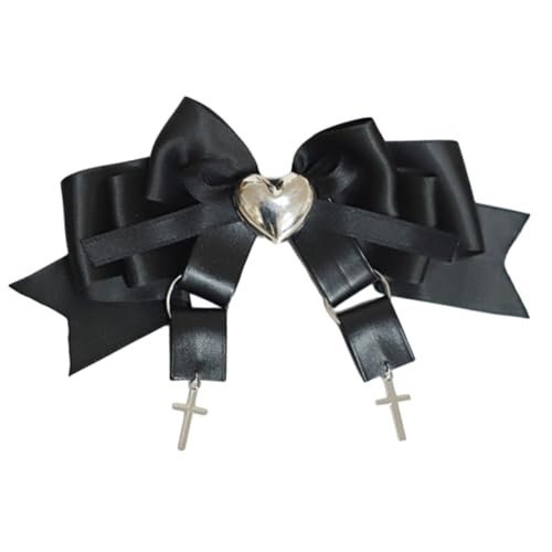 Sweet Girly Dark Ribbon Haarspange Schleife Gothic Y2K Stil Schleife Bündel Zubehör Sweet Balletcore Sweet Girly Dark Ribbon Haarspange Schleife Gothic Y2K Stil Schleife Bündel Zubehör Sweet Balletcore von Thewasc