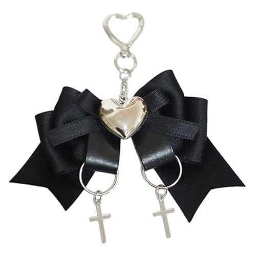 Sweet Girly Dark Ribbon Haarspange Schleife Gothic Y2K Stil Schleife Bündel Zubehör Sweet Balletcore von Thewasc