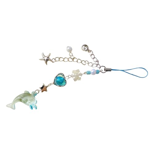 Thewasc Delicate Bows Bag Charm Mode Delphin Schlüsselbeutel Anhänger Metallschlüsselring Zum Hinzufügen Von Mode Zu Ihrem Accessoires Delphin Telefon Charme von Thewasc