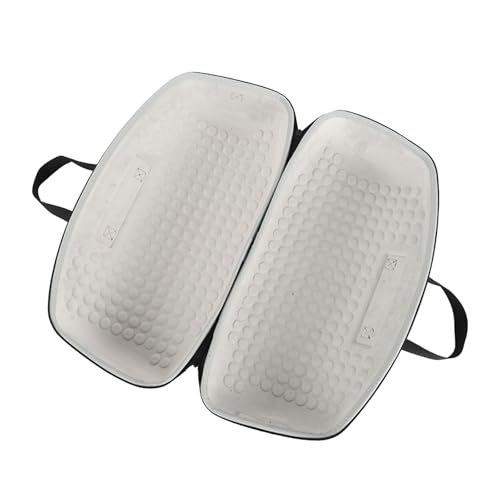 Thewasc Ergonomischer Griff Schutztasche für Boombox4 Geräte mit integriertem Zubehör-Organizer und Tragetasche aus Stoff, grau von Thewasc