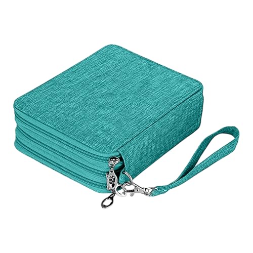 Thewasc Federmäppchen mit großer Kapazität Stifthalter Buntstifte Aufbewahrungstasche Stiftetasche Bleistift Organizer Schulbedarf Etui Buntstifte Aufbewahrung Große Kapazität für Schüler, Seegrün Thewasc Federmäppchen mit großer Kapazität Stifthalter Buntstifte Aufbewahrungstasche Stiftetasche Bleistift Organizer Schulbedarf Etui Buntstifte Aufbewahrung Große Kapazität für Schüler, Seegrün von Thewasc