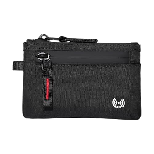 Thewasc Kartenhalter mit Reißverschluss, kompakt, für Reisen, mit Münzgeldbörse, Organizer, Kleingeldtasche, einfache Kreditkartenhalter für Reisen, D Thewasc Kartenhalter mit Reißverschluss, kompakt, für Reisen, mit Münzgeldbörse, Organizer, Kleingeldtasche, einfache Kreditkartenhalter für Reisen, D von Thewasc