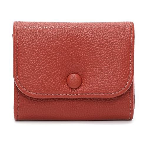Thewasc Kleine Brieftasche Für Mädchen Frau PU Leder Coin Bag Mode Kurz Geldbörse Koreanische Stile Münze Stylish Change PU Lederwechsel Geld von Thewasc