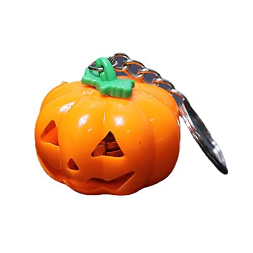 Thewasc Kreativer Halloween-Kürbis-Schlüsselanhänger mit Lichthaus, kleines Geschenk, Jack-O-Laternen-Anhänger, Spielzeug, trendiger Schmuck, Halloween-Kürbis-Schlüsselanhänger Thewasc Kreativer Halloween-Kürbis-Schlüsselanhänger mit Lichthaus, kleines Geschenk, Jack-O-Laternen-Anhänger, Spielzeug, trendiger Schmuck, Halloween-Kürbis-Schlüsselanhänger von Thewasc