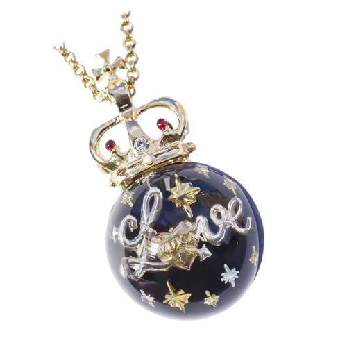 Thewasc Künstlerische Retro-Halskette mit Harz-Anhänger, verstellbare Kette, sichere Halskette, Retro-Anhänger, Schmuck, künstlerischer Schmuck für den täglichen Gebrauch, Einheitsgröße, Wie von Thewasc