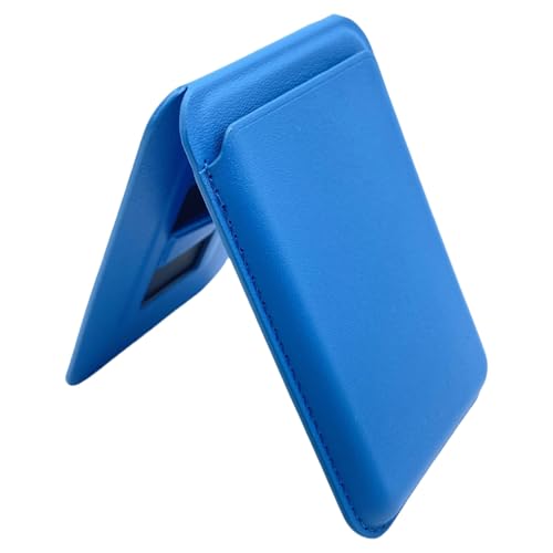 Thewasc Magnetische Telefon Brieftasche Mit Verstellbarer Ständer Lederkartenhalter 3 Kartenschlitze Hülle Accessoire Für Frauen Brieftasche Mit Verstellbarem Ständer von Thewasc