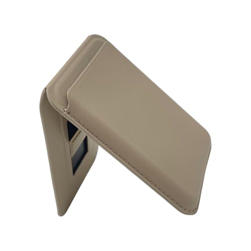 Thewasc Magnetische Telefon Brieftasche Mit Verstellbarer Ständer Lederkartenhalter 3 Kartenschlitze Hülle Accessoire Für Frauen Brieftasche Mit Verstellbarem Ständer von Thewasc
