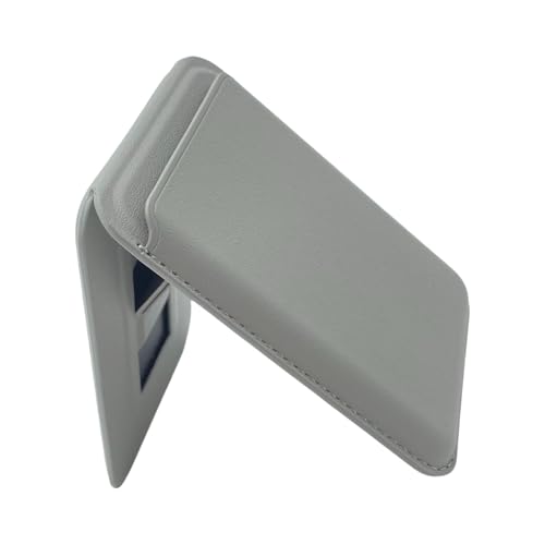 Thewasc Magnetische Telefon Brieftasche Mit Verstellbarer Ständer Lederkartenhalter 3 Kartenschlitze Hülle Accessoire Für Frauen Brieftasche Mit Verstellbarem Ständer von Thewasc