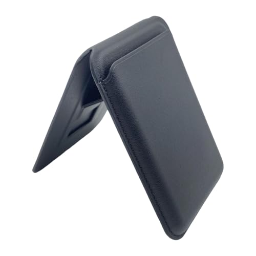 Thewasc Magnetische Telefon Brieftasche Mit Verstellbarer Ständer Lederkartenhalter 3 Kartenschlitze Hülle Accessoire Für Frauen Brieftasche Mit Verstellbarem Ständer von Thewasc