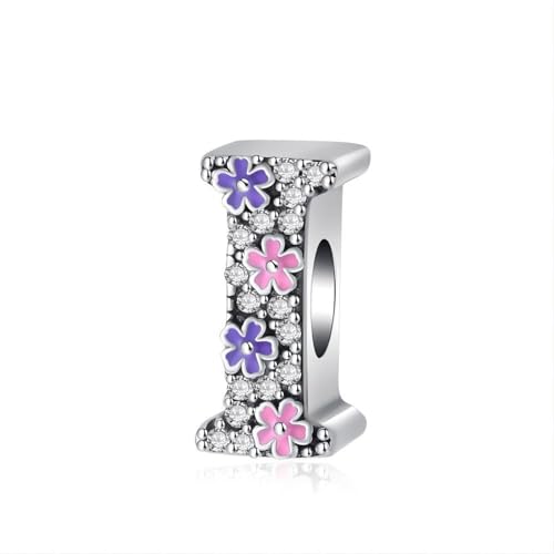 Thewasc Mehrzweck-Buchstaben-Anhänger mit funkelnden Edelsteinen, geeignet zum Personalisieren von Geschenken und handgefertigten Bastelbedarf, mit bunten Strasssteinen, Einheitsgröße, Wie beschrieben von Thewasc