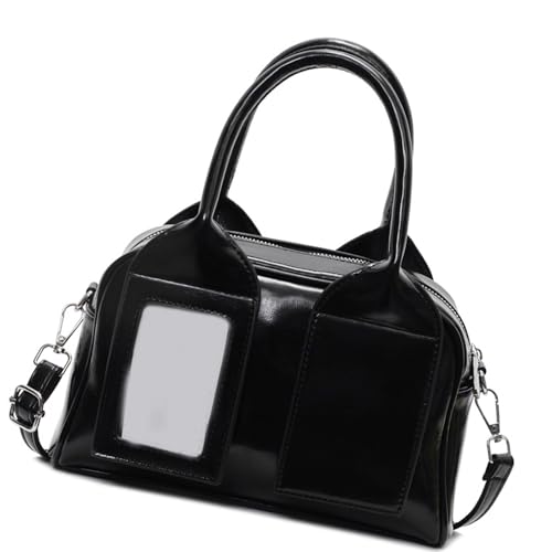 Thewasc Mode PU Leder Umhängetasche Mit Komfortablen Verstellbaren Gurt Crossbody Geldbörsen Für Freizeitbetrieb Büro Oder Reisen Täglich Freizeitbeutel von Thewasc