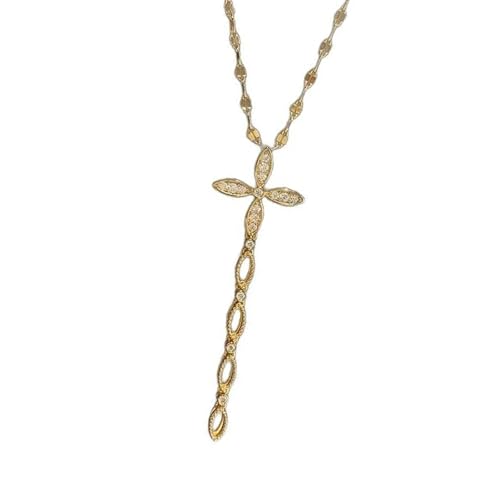 Thewasc Modische Halskette mit Sternanhänger, verstellbare Kette, religiöser Halsschmuck, Legierung, Textur für den täglichen Gebrauch auf Partys, Einheitsgröße, Wie beschrieben, Wie beschrieben von Thewasc