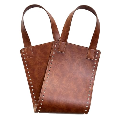 Thewasc PU Lederbeutel Crafting Teile Für Frauen PU Leder Handtasche Machen Accessoires Für Bastelbeutel Handtaschen Handgefertigtes Beutel Reparaturwerkzeug Mit Häkeln von Thewasc