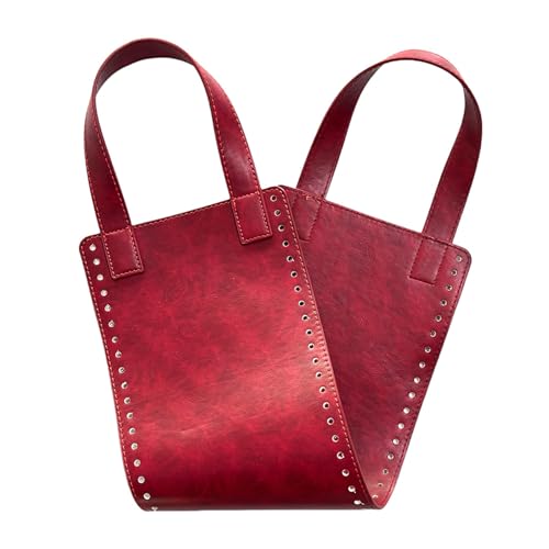 Thewasc PU Lederbeutel Crafting Teile Für Frauen PU Leder Handtasche Machen Accessoires Für Bastelbeutel Handtaschen Handgefertigtes Beutel Reparaturwerkzeug Mit Häkeln von Thewasc