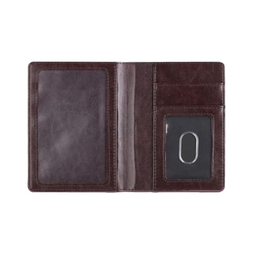 Thewasc Praktische PU Leder Pässe Brieftasche Elegant Geprägte Muster Pässe Schutzhülle Wesentliche Karten Organisierte Visitenkartenhalter von Thewasc
