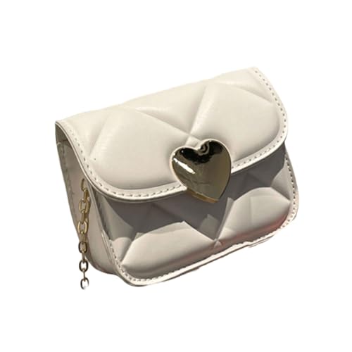 Thewasc Stilvolle Umhängetasche Für Frauen Und Mädchen Kleine Crossbody Geldbörse Satchel Mit PU Leder Finish Und Kettenriemen PU Ledertasche von Thewasc