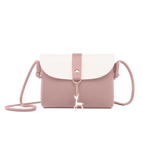 Thewasc Stilvolle kleine Umhängetasche für Mädchen, niedliche und praktische PU-Umhängetasche, Handtasche, Damen-Handtaschen und Geldbörsen, e, One Size Thewasc Stilvolle kleine Umhängetasche für Mädchen, niedliche und praktische PU-Umhängetasche, Handtasche, Damen-Handtaschen und Geldbörsen, e, One Size von Thewasc