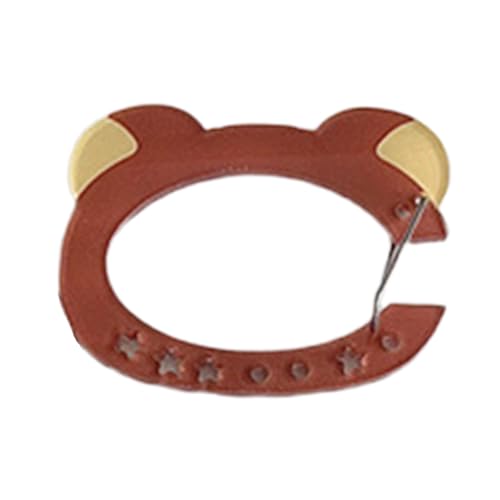 Thewasc Stilvoller Karabinerhaken Ita Tasche Dekoration Schnalle Schlüsselanhänger Handbuch Charm Acryl Schlüsselanhänger Zubehör für Frauen von Thewasc