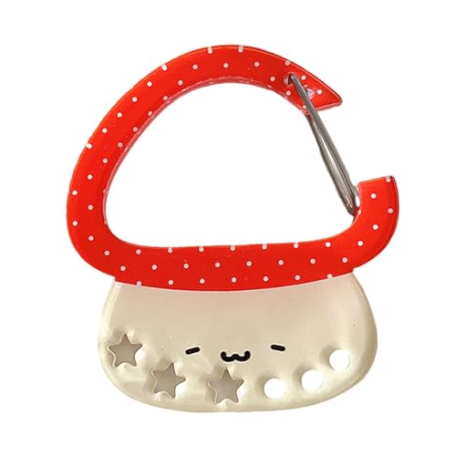 Thewasc Stilvoller Karabinerhaken Ita Tasche Dekoration Schnalle Schlüsselanhänger Handbuch Charm Acryl Schlüsselanhänger Zubehör für Frauen von Thewasc