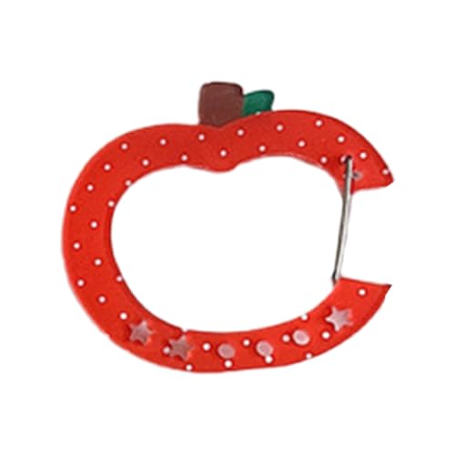 Thewasc Stilvoller Karabinerhaken Ita Tasche Dekoration Schnalle Schlüsselanhänger Handbuch Charm Acryl Schlüsselanhänger Zubehör für Frauen von Thewasc