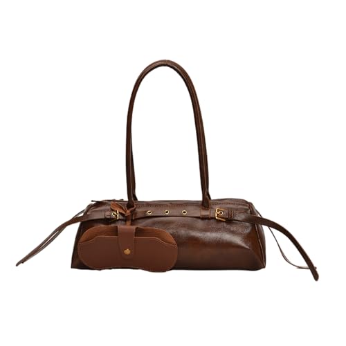 Thewasc Umhängetasche Für Frauen Pu Lederschleuder Hoboes Handtasche Retro Clutches Tasche Mit Reißverschlussabschluss Abend Party Tägliche Umhängetasche von Thewasc