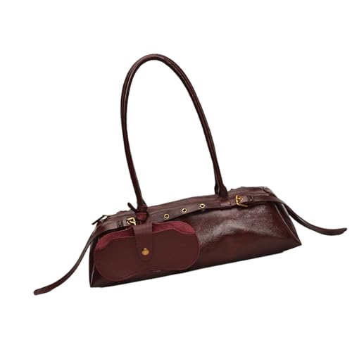 Thewasc Umhängetasche Für Frauen Pu Lederschleuder Hoboes Handtasche Retro Clutches Tasche Mit Reißverschlussabschluss Abend Party Tägliche Umhängetasche von Thewasc