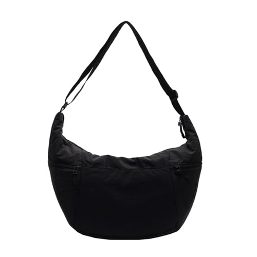 Thewasc Umhängetasche aus Nylon mit großer Kapazität für Damen, lässige Umhängetasche, Einkaufstasche für Studenten und Pendler, Studenten-Crossbody Thewasc Umhängetasche aus Nylon mit großer Kapazität für Damen, lässige Umhängetasche, Einkaufstasche für Studenten und Pendler, Studenten-Crossbody von Thewasc