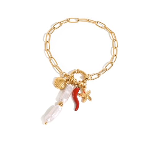 Thewasc Verstellbare Perlen Armband Fashion Perlen Armband Party Handgelenk Schmuck Eleganter Party Schmuck Geeignet Für Modedamen Geeignet von Thewasc
