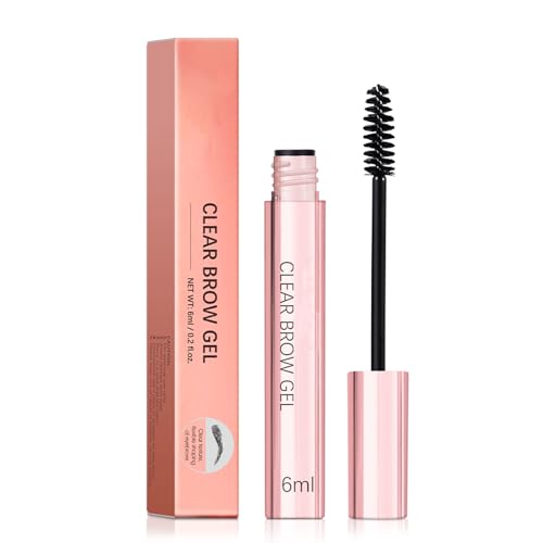 Transparentes Augenbrauengel mit natürlichem Finish, schnell trocknend und wischfest, für Frauen, die einen dezenten Make-up-Effekt suchen, klares Augenbrauengel von Thewasc