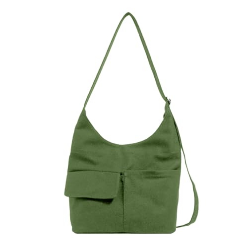 Umhängetasche mit mehreren Taschen für Studenten, Schultertasche, mühelose Organisation Ihrer Gegenstände, Segeltuch, Kuriertasche, College, grün, One Size Umhängetasche mit mehreren Taschen für Studenten, Schultertasche, mühelose Organisation Ihrer Gegenstände, Segeltuch, Kuriertasche, College, grün, One Size von Thewasc