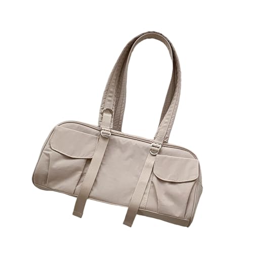 Vielseitige Damenhandtasche für den täglichen Gebrauch, große Kapazität, koreanische lässige Umhängetasche, Nylon, Tragegriff oben, koreanische Mode-Geldbörse, aprikose, One Size Vielseitige Damenhandtasche für den täglichen Gebrauch, große Kapazität, koreanische lässige Umhängetasche, Nylon, Tragegriff oben, koreanische Mode-Geldbörse, aprikose, One Size von Thewasc