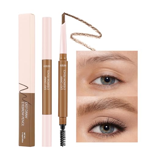 Wasserdichtes Augenbrauenbleistift Doppelkopf Brauen Stift Schnell Trocknend Augenbrauenstift Mit Pinsel Für Tägliche Augenbrauen Make Up von Thewasc